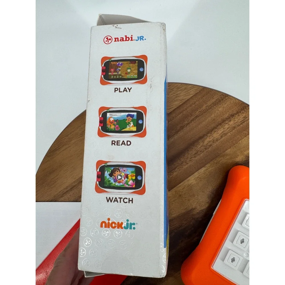 Nabi Jr Tablet Kids 16GB Orange Nick Jr Edition Educational Learning NABJR-NV5B